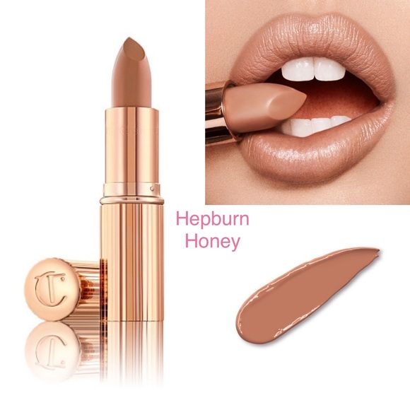 NEW Charlotte Tilbury Lipstick in Hepburn Honey - Picture 1 of 11